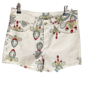 Dex Jeweled Rhinestone Embellished Shorts 24